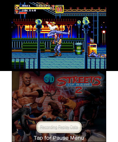 HonestGamers - 3D Streets of Rage 2 (3DS) Review