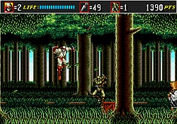 Shinobi III: Return of the Ninja Master (Genesis) screenshot