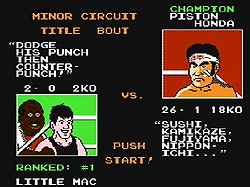 Mike Tyson's Punch-Out! (NES) screenshot