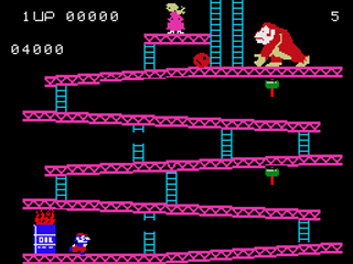 Donkey Kong (Colecovision) screenshot
