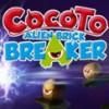 Cocoto: Alien Brick Breaker artwork